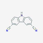 Structure of 9H-Carbazole-3,6-dicarbonitrile