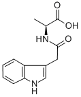 Structure of N-(3-Indolylacetyl)-L-alanine