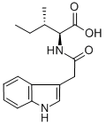 Structure of N-(3-Indolylacetyl)-L-isoleucine