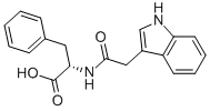 Structure of N-(3-Indolylacetyl)-L-phenylalanine