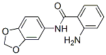 Structure of 2-Amino-N-(2H-1,3-benzodioxol-5-yl)benzamide