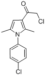 Structure of 2-CHLORO-1-[1-(4-CHLOROPHENYL)-2,5-DIMETHYL-1H-PYRROL-3-YL]-1-ETHANONE