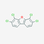 Structure of 3,4,6,7-TETRACHLORODIBENZOFURAN