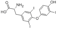 Structure of 3,5,3-D-Triiodothyronine