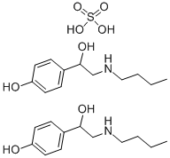 Structure of α-[BUTYLAMINO]METHYL-P-HYDROXYBENZYL ALCOHOL