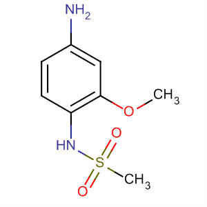 Structure of N-(4-amino-2-methoxyphenyl)methanesulfonamide(SALTDATA: FREE)