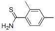 2,4-DIMETHYLBENZENECARBOTHIOAMIDE结构式