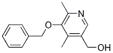 Structure of (5-(benzyloxy)-4,6-dimethylpyridin-3-yl)methanol