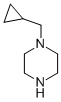 Structure of 1-(CYCLOPROPYLMETHYL)PIPERAZINE  97