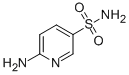 Structure of 6-aminopyridine-3-sulfonamide
