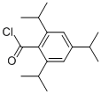 Structure of 2,4,6-TRIISOPROPYLBENZOYL CHLORIDE