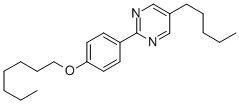 2-[4-(Heptyloxy)-phenyl]-5-octylpyrimidine结构式