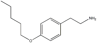 Structure of 4-(Pentyloxy)benzeneethanamine