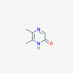 2(1H)-Pyrazinone, 5,6-dimethyl-结构式