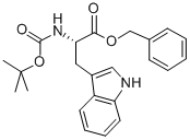 Structure of BOC-TRP-OBZL