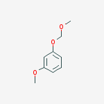 Structure of Benzene, 1-methoxy-3-(methoxymethoxy)-
