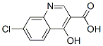 Structure of 7-CHLORO-4-HYDROXY-3-QUINOLINECARBOXYLIC ACID