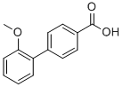 Structure of 2-METHOXY-BIPHENYL-4-CARBOXYLIC ACID