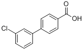 Structure of 3-CHLORO-BIPHENYL-4-CARBOXYLIC ACID