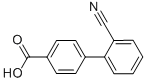 4-(2-Cyanophenyl)benzoic acid结构式