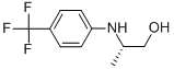Structure of (S)-2-(4-TRIFLUOROMETHYLPHENYLAMINO)PROPAN-1-OL