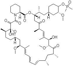 Structure of Ridaforolimus (Deforolimus, MK-8669)