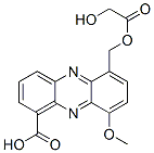 Structure of 6-(Hydroxymethylcarbonyloxymethyl)-9-methoxy-1-phenazinecarboxylic acid