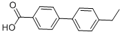 Structure of 4-(4-ETHYLPHENYL)BENZOIC ACID