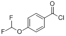 Structure of 4-(DIFLUOROMETHOXY)BENZOYL CHLORIDE