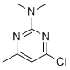 Structure of 4-chloro-N,N,6-trimethylpyrimidin-2-amine