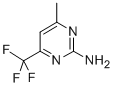 2-氨基-4-三氟甲基-6-甲基嘧啶结构式