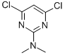 4,6-DICHLORO-N,N-DIMETHYL-2-PYRIMIDINAMINE结构式