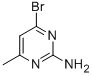 Structure of 2-AMINO-4-BROMO-6-METHYLPYRIMIDINE