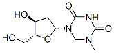 Structure of 5,6-dihydro-5-azathymidine