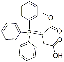Structure of 4-Methoxy-4-oxo-3-(triphenylphosphoranylidene)-butanoic acid