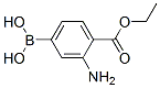 2-AMINO-4-BORONO-BENZOIC ACID 1-ETHYL ESTER结构式
