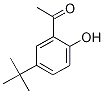 Structure of 1-(5-tert-butyl-2-hydroxyphenyl)ethanone