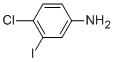 Structure of 4-CHLORO-3-IODOANILINE