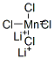 Structure of LITHIUM TETRACHLOROMANGANATE(II)