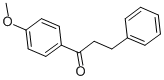 1-(4-methoxyphenyl)-3-phenylpropan-1-one结构式