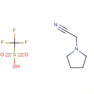 Structure of 1-(cyanoMethyl)pyrrolidiniuM trifluoroMethanesulfonate
