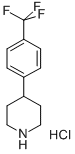 Structure of 4-(4-(TRIFLUOROMETHYL)PHENYL)PIPERIDINE HYDROCHLORIDE