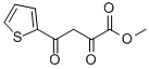 Structure of 2,4-DIOXO-4-THIOPHEN-2-YL-BUTYRIC ACID METHYL ESTER