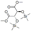 (2S,3S)-2,3-Bis(trimethylsiloxy)butanedioic acid dimethyl ester结构式