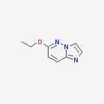 Structure of 6-Ethoxyimidazo[1,2-b]pyridazine