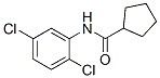 Structure of CYCLOPENTANECARBOXAMIDE,N-(2,5-DICHLOROPHENYL)-