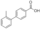 Structure of [1,1'-Biphenyl]-4-carboxylicacid, 2'-methyl-