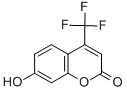 Structure of 7-HYDROXY-4-(TRIFLUOROMETHYL)COUMARIN