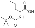 Structure of BOC-D-NVA-OH