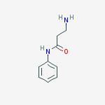 Structure of 3-amino-N-phenylpropanamide